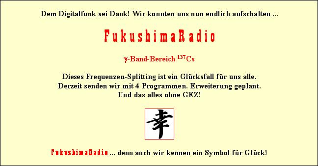 Neue Sender braucht das Land ...